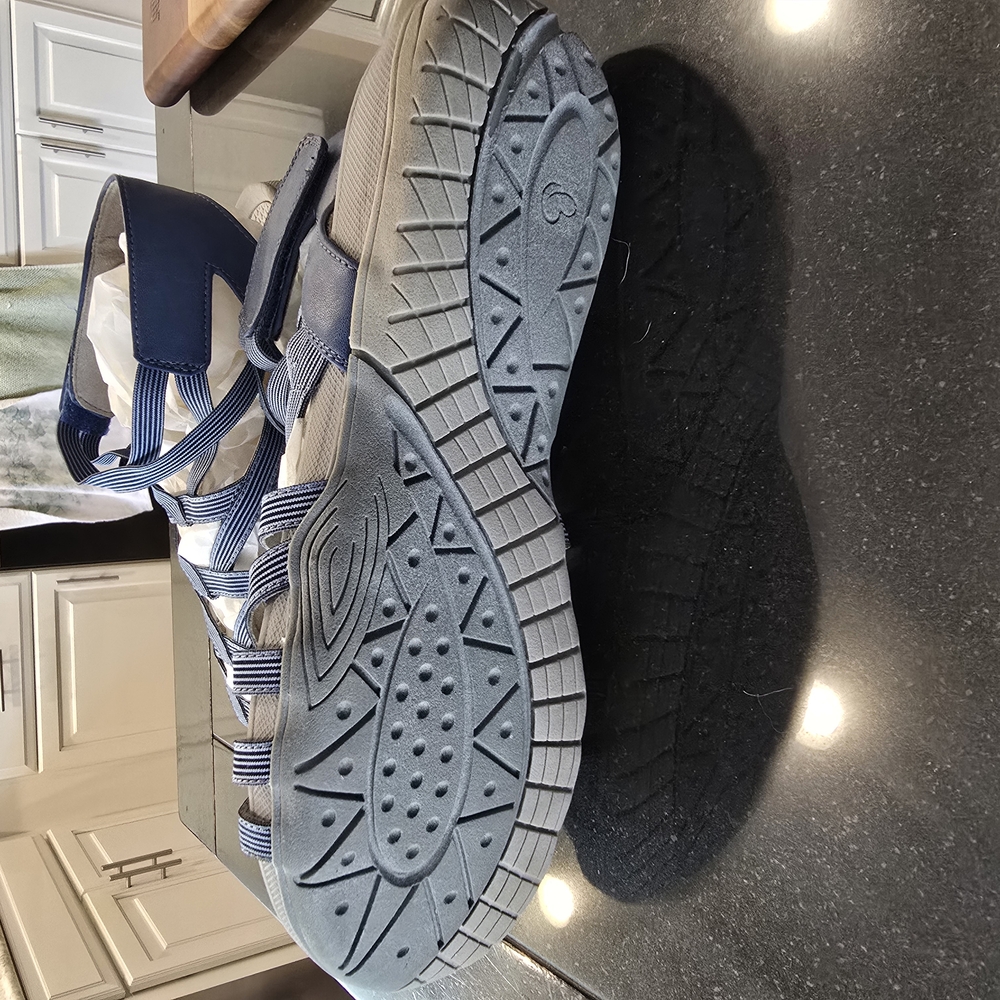 BareTraps Blue Gladiator Sandals with Cushioned Footbed Size 11 Womens - Picture 6 of 6